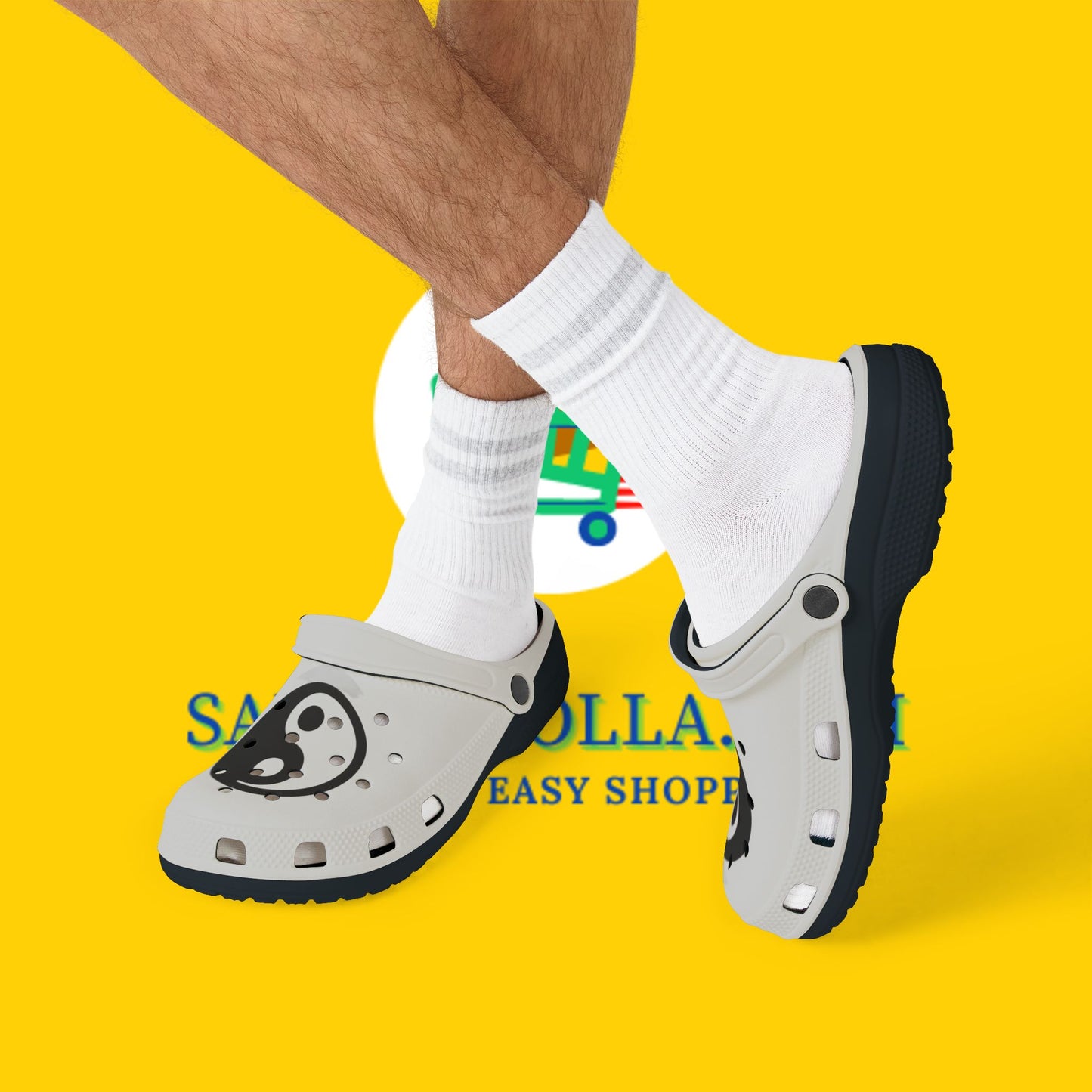 Y & Y  Print, EVA Foam Rubber Shoes (AOP)