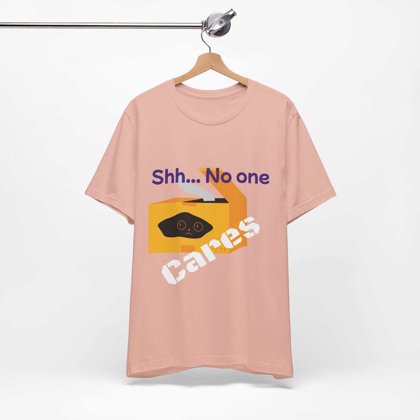 No one Cares, Unisex Jersey Short Sleeve Tee