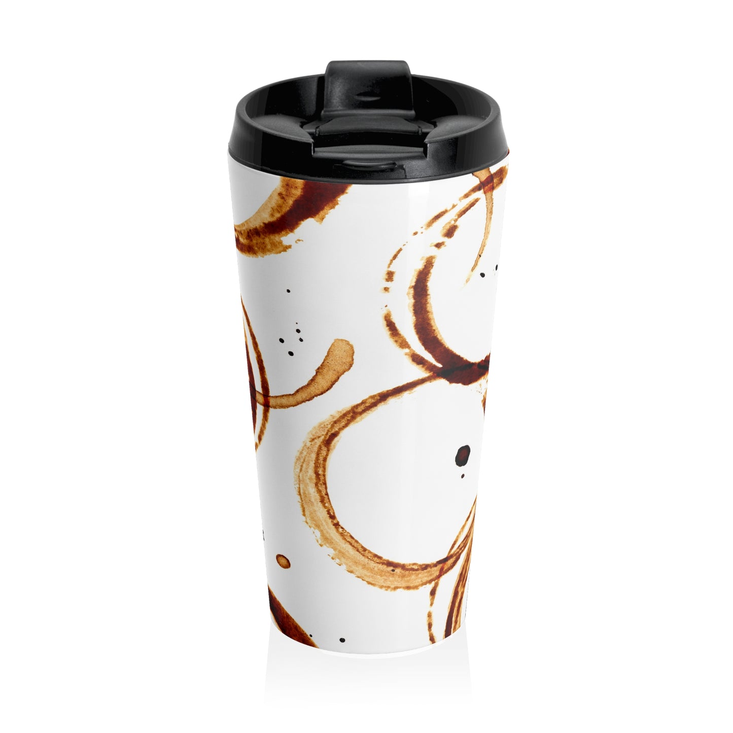 Coffee Stains, Stainless Steel Travel Mug