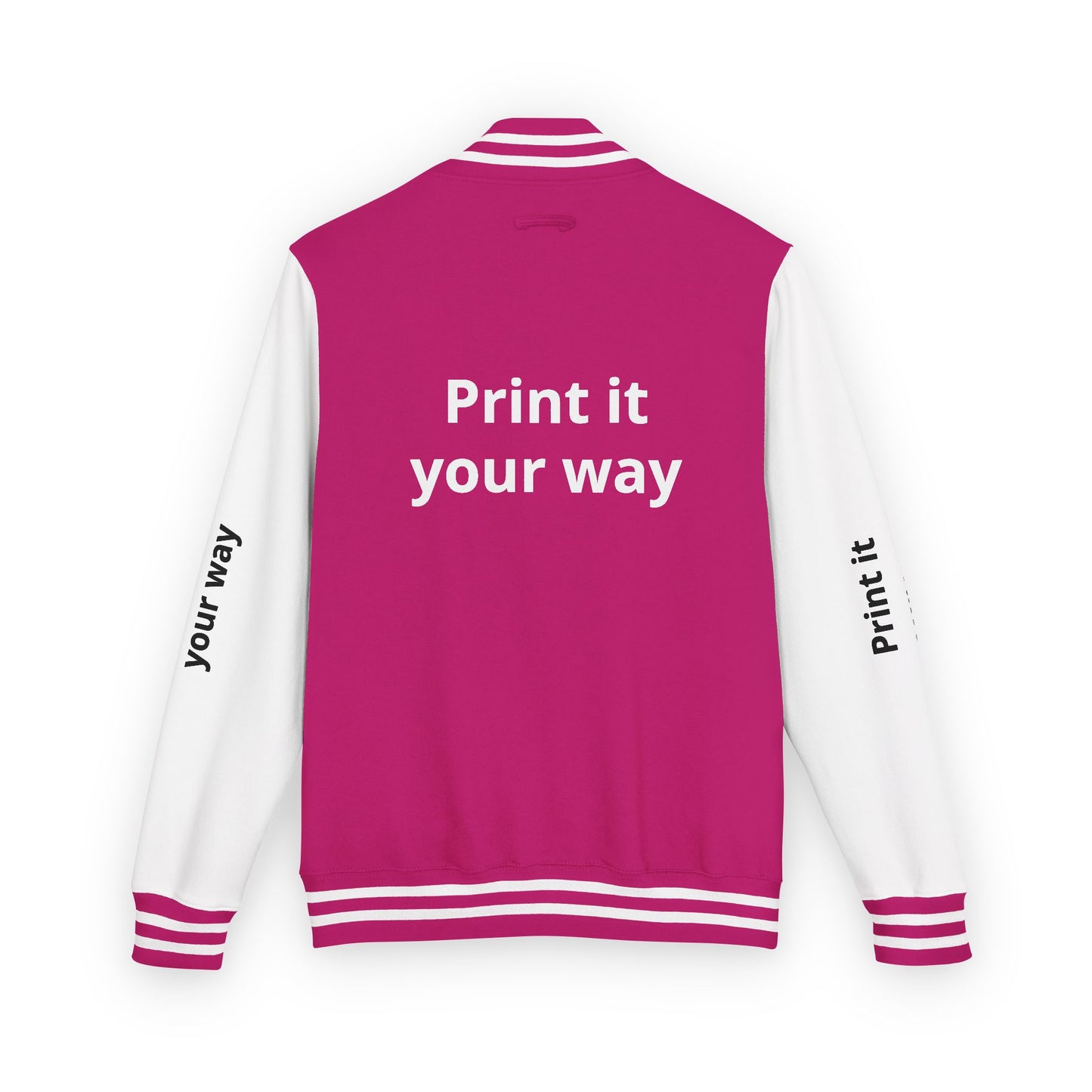 Letterman Jacket — "Print It Your Way" Custom Varsity Jacket