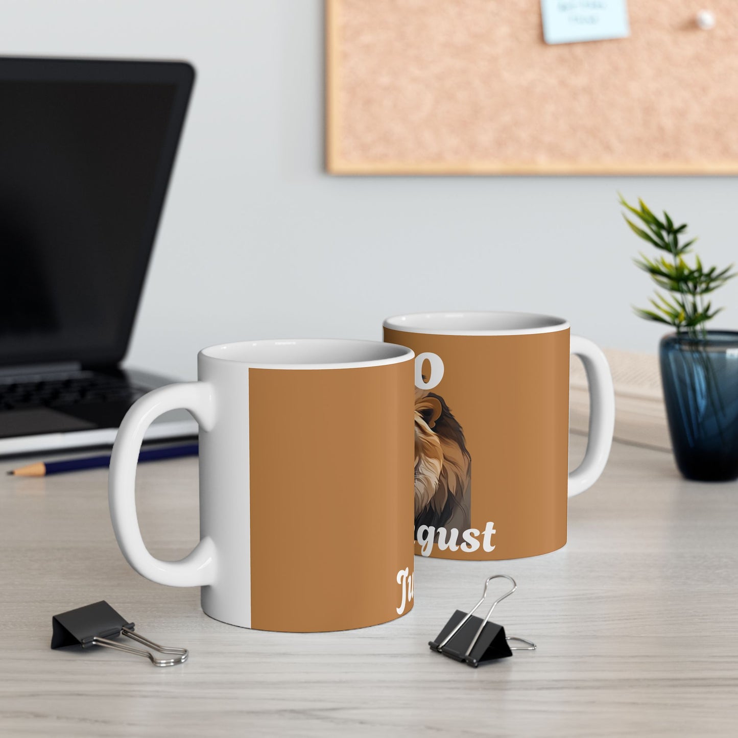Leo, Ceramic Mugs, (11oz, 15oz) Coffee 1st