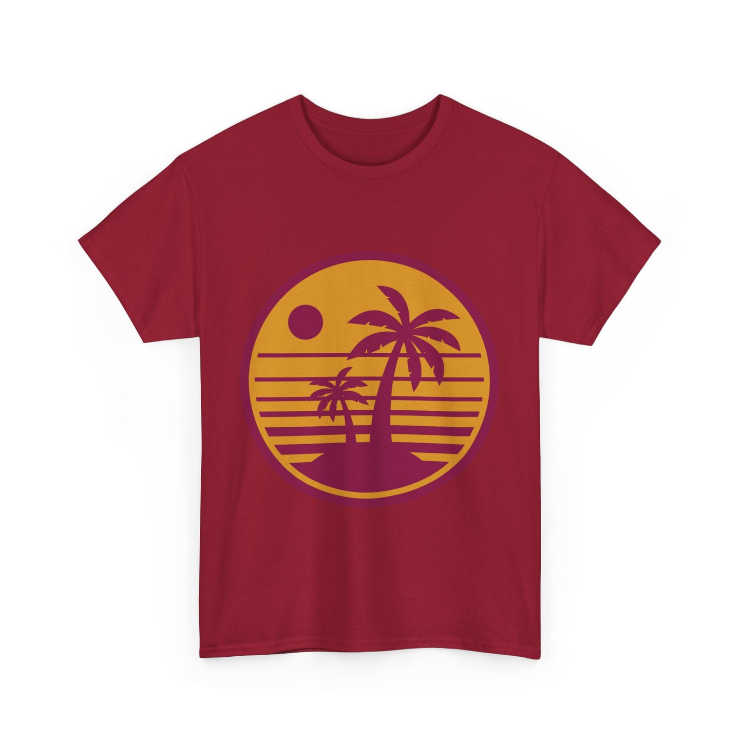 Tropical Island Unisex Heavy Cotton Tee