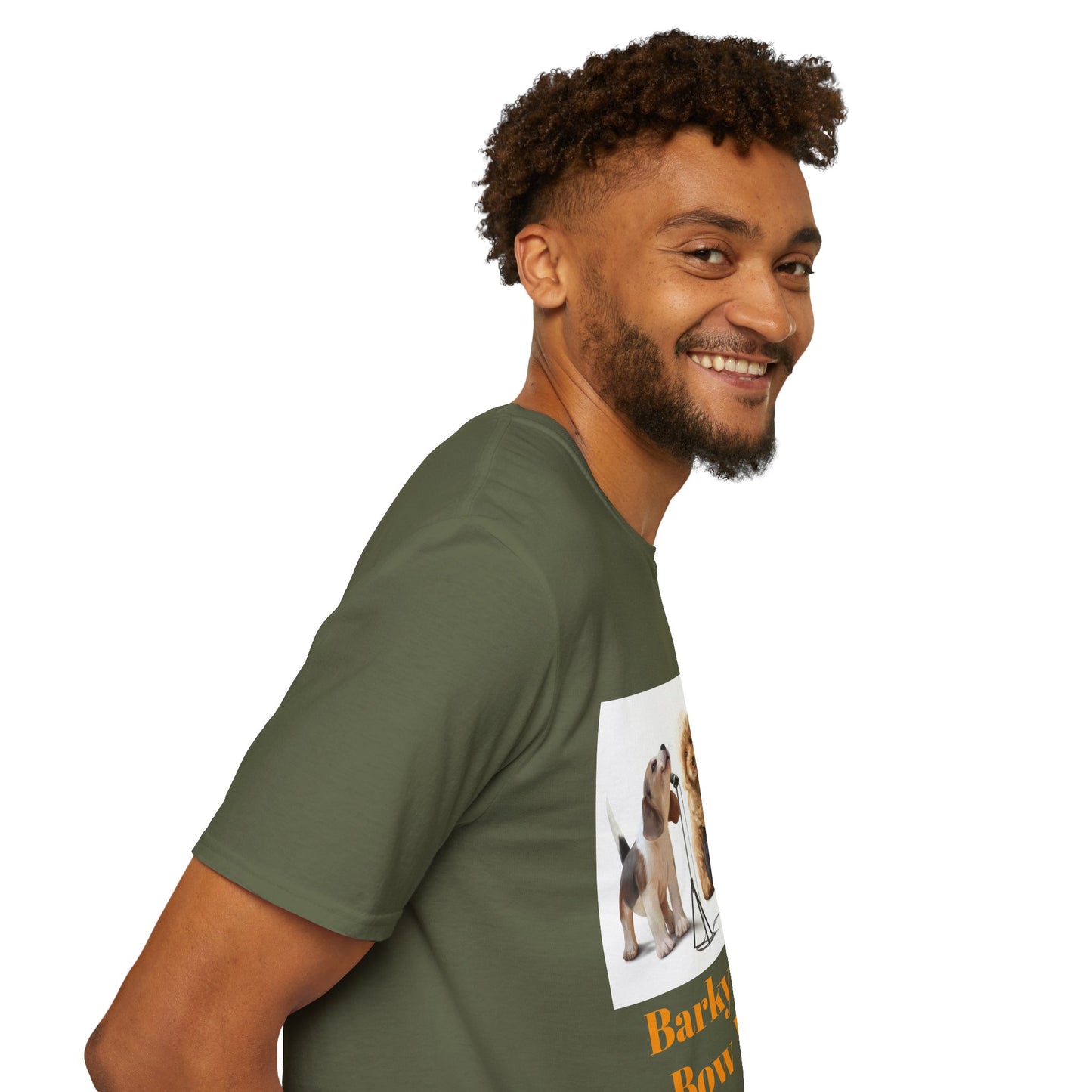 Dog Band T‑Shirt — "Barky & The Bow Wow's" Graphic Tee