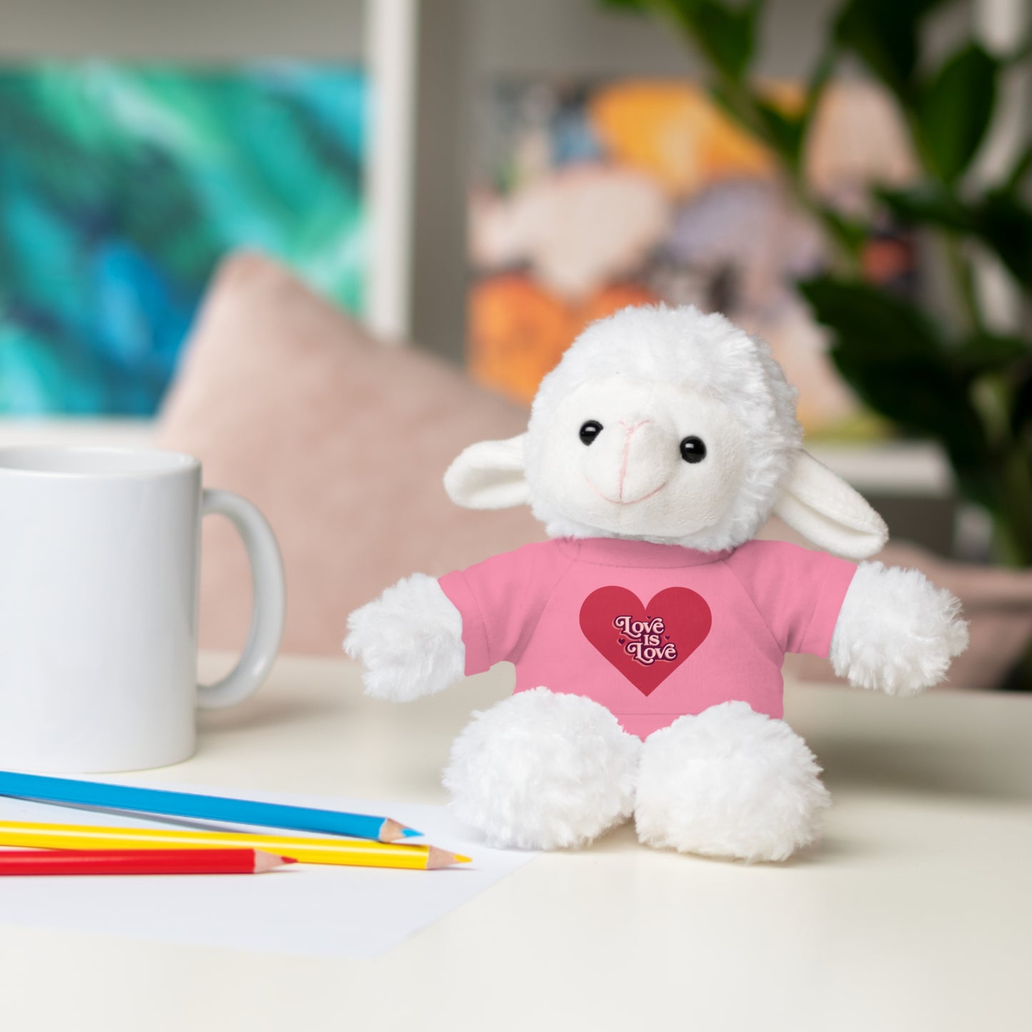 Love, Stuffed Animals with Tee
