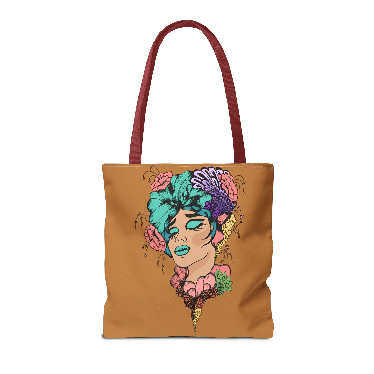 Blue Hair, Tote Bag (AOP)