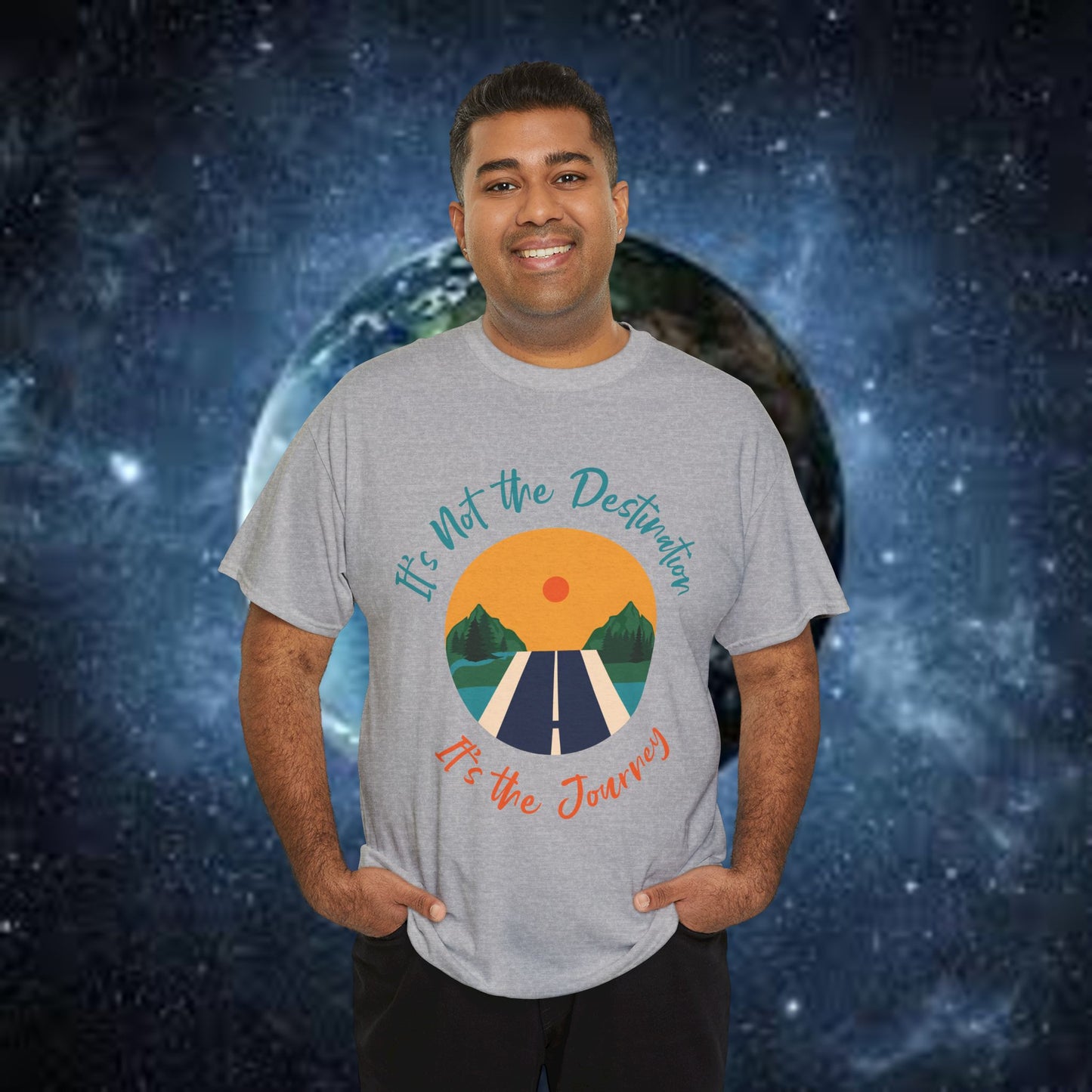 Life Journey, Unisex Heavy Cotton Tee