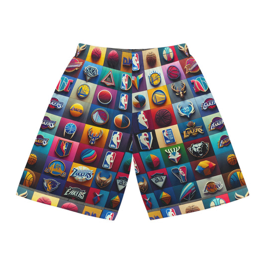 NBA Teams, Basketball Shorts (AOP)