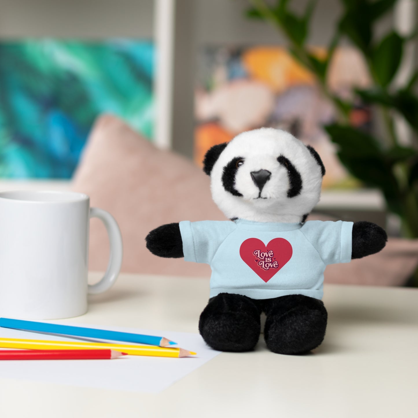 Love, Stuffed Animals with Tee