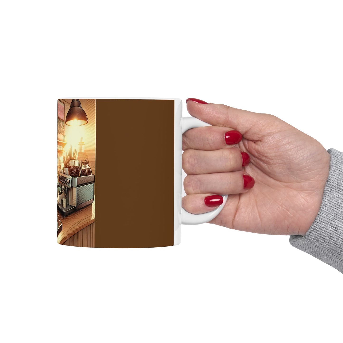 Coffee Shop, Ceramic Mugs, (11oz, 15oz) Coffee 1st