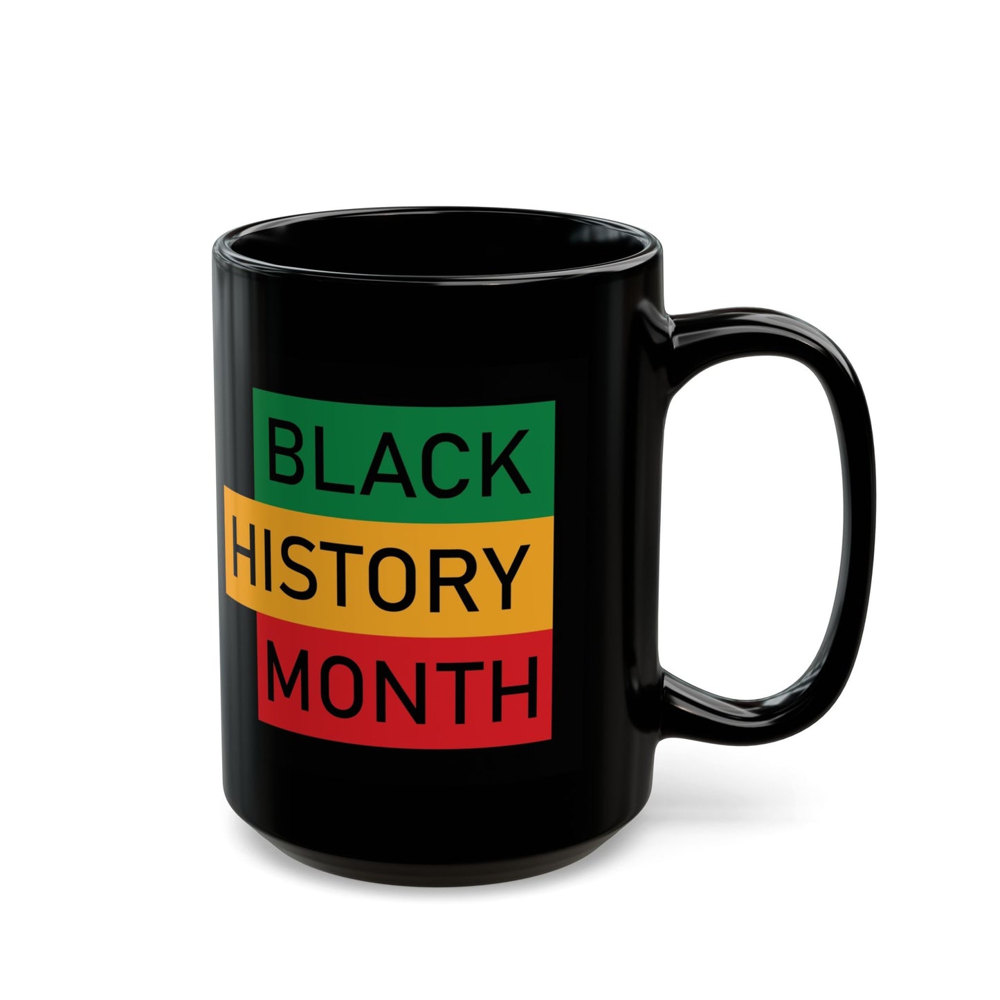 Black History Month Black Mug (11oz/15oz) — Celebrate Black History