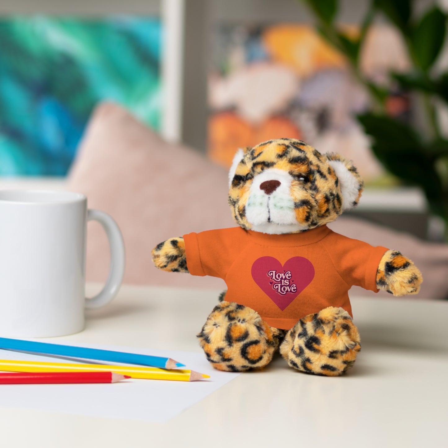 Love, Stuffed Animals with Tee