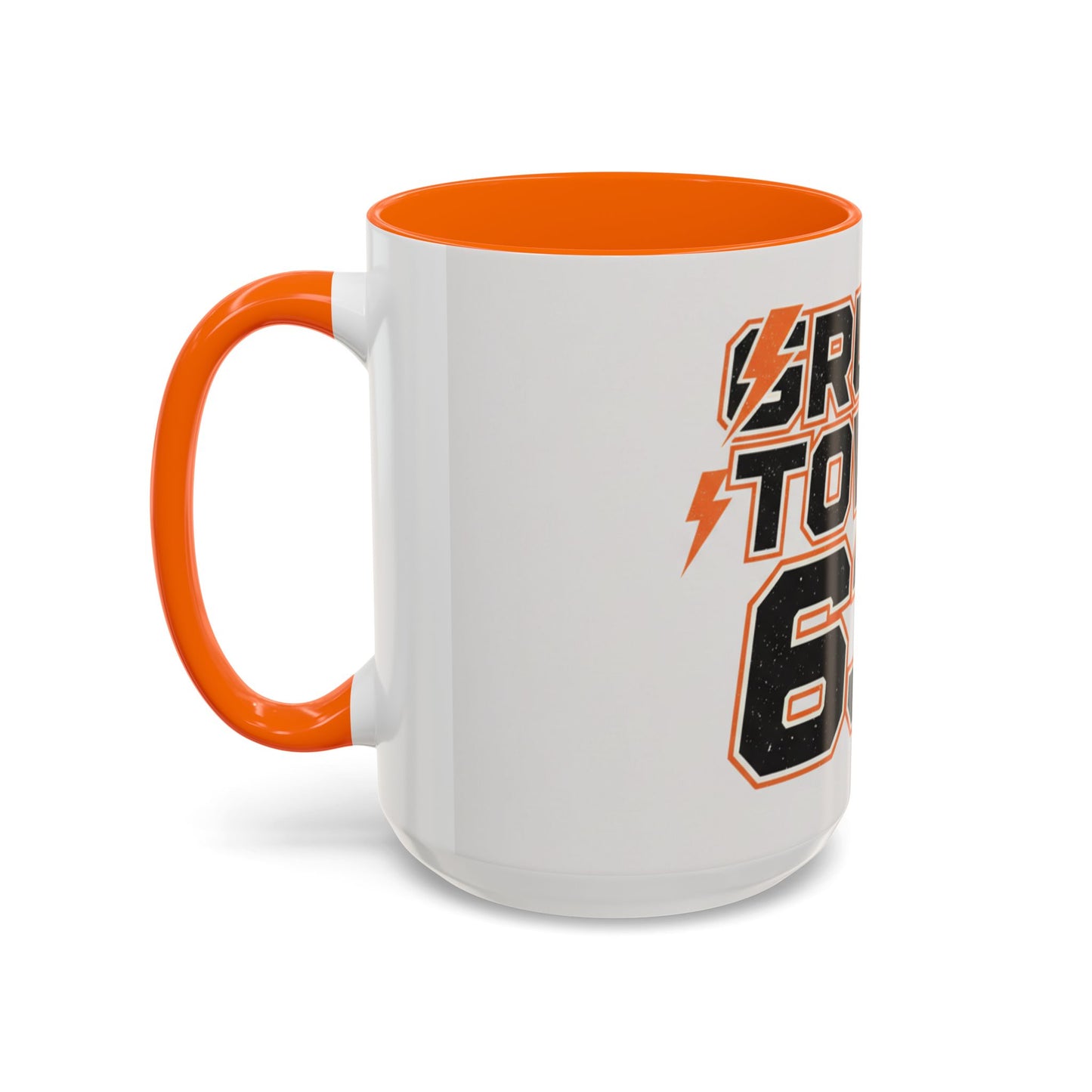 Accent Coffee Mug — 'Crump Town 63' Retro Racing Logo Coffee Mug (11/15oz)