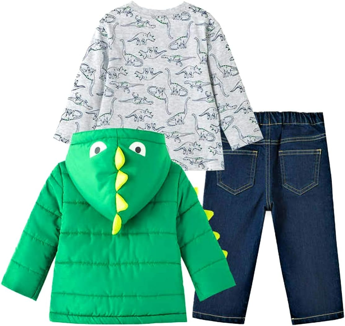 Little Me Kids 3-Piece Jacket Pants Shirt Set