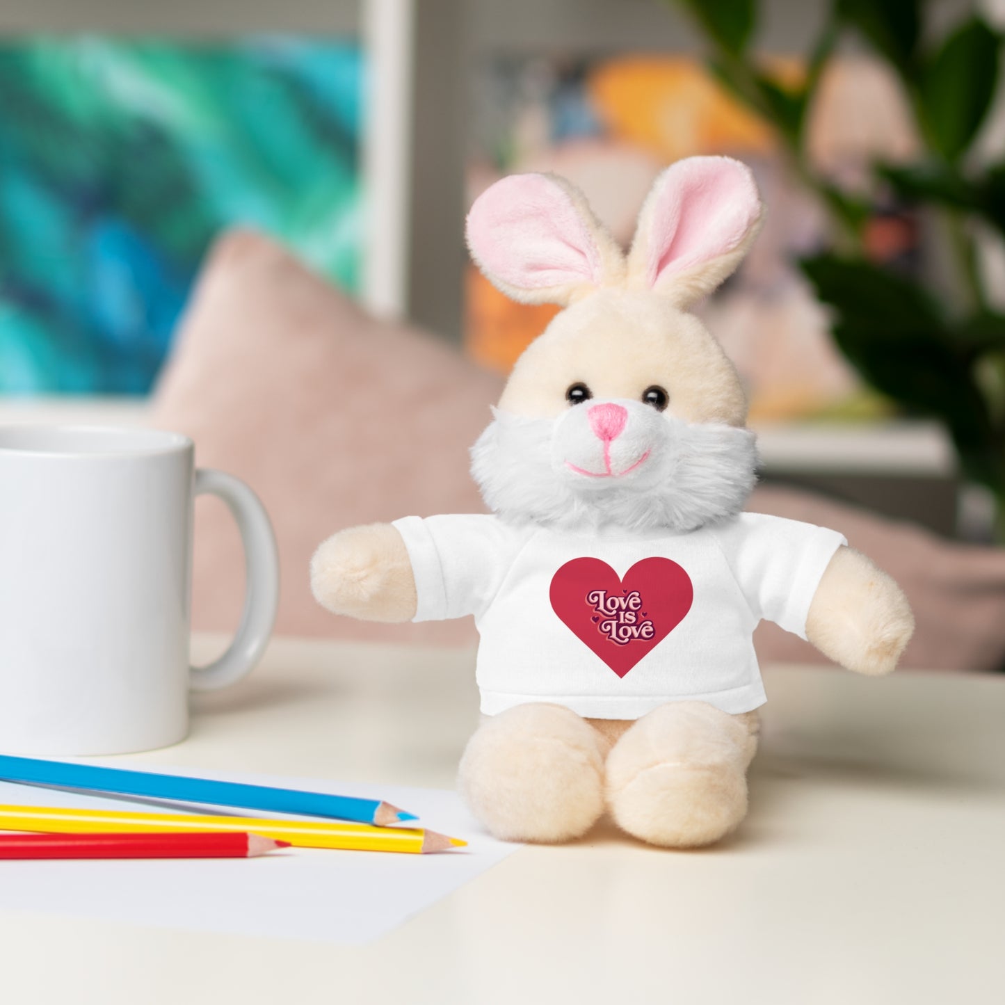Love, Stuffed Animals with Tee
