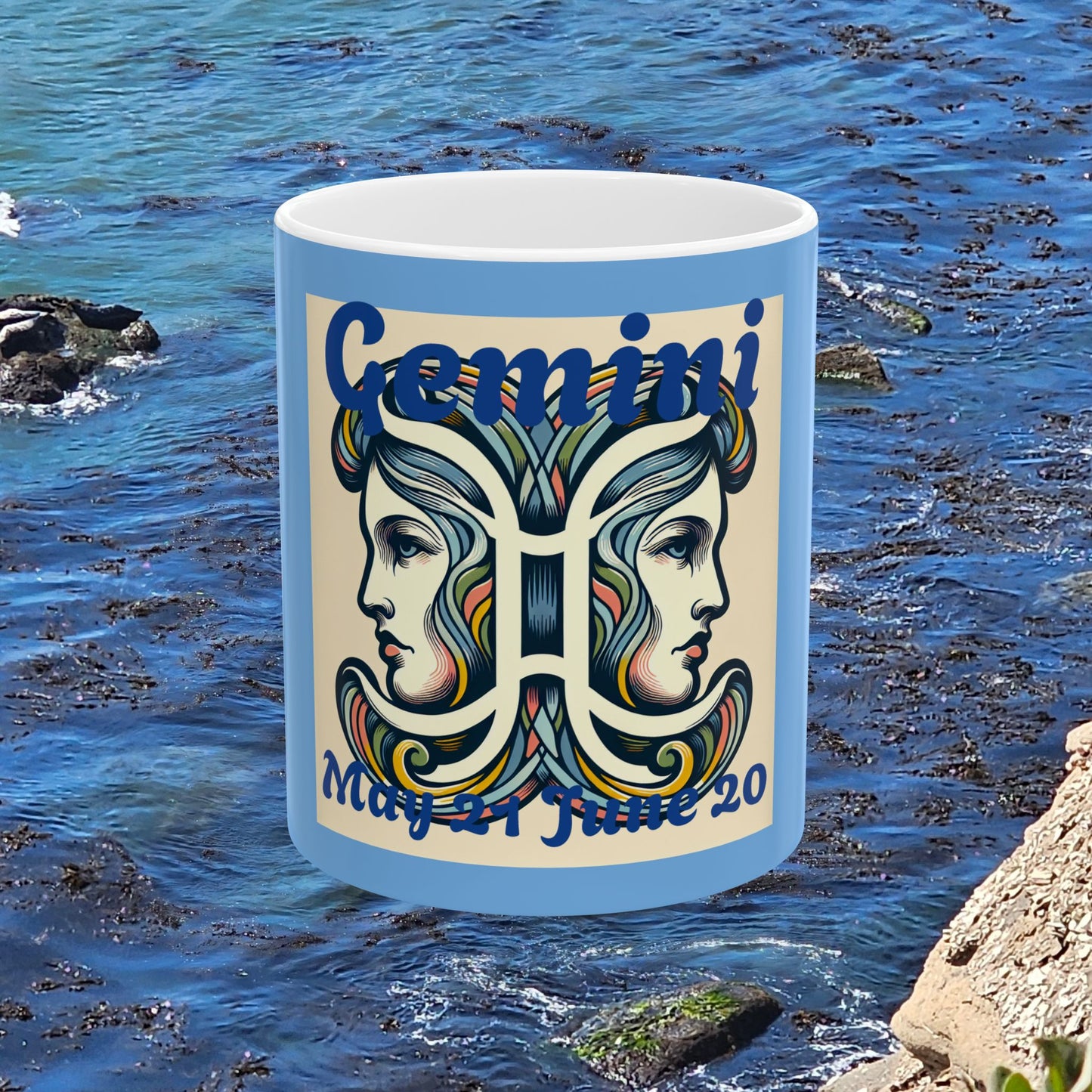 Gemini, Ceramic Mug, (11oz, 15oz)
