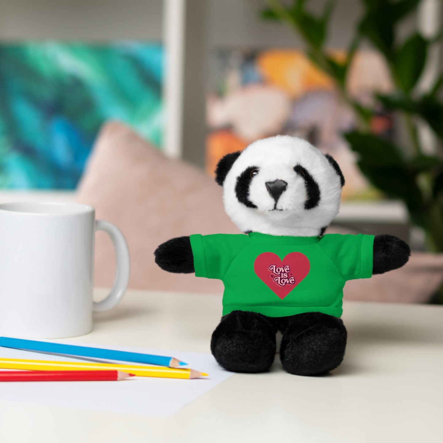 Love, Stuffed Animals with Tee