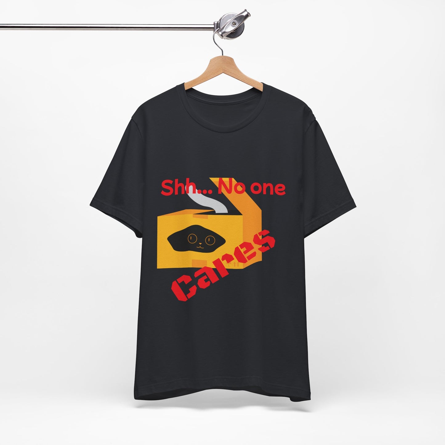 No one Cares, Unisex Jersey Short Sleeve Tee