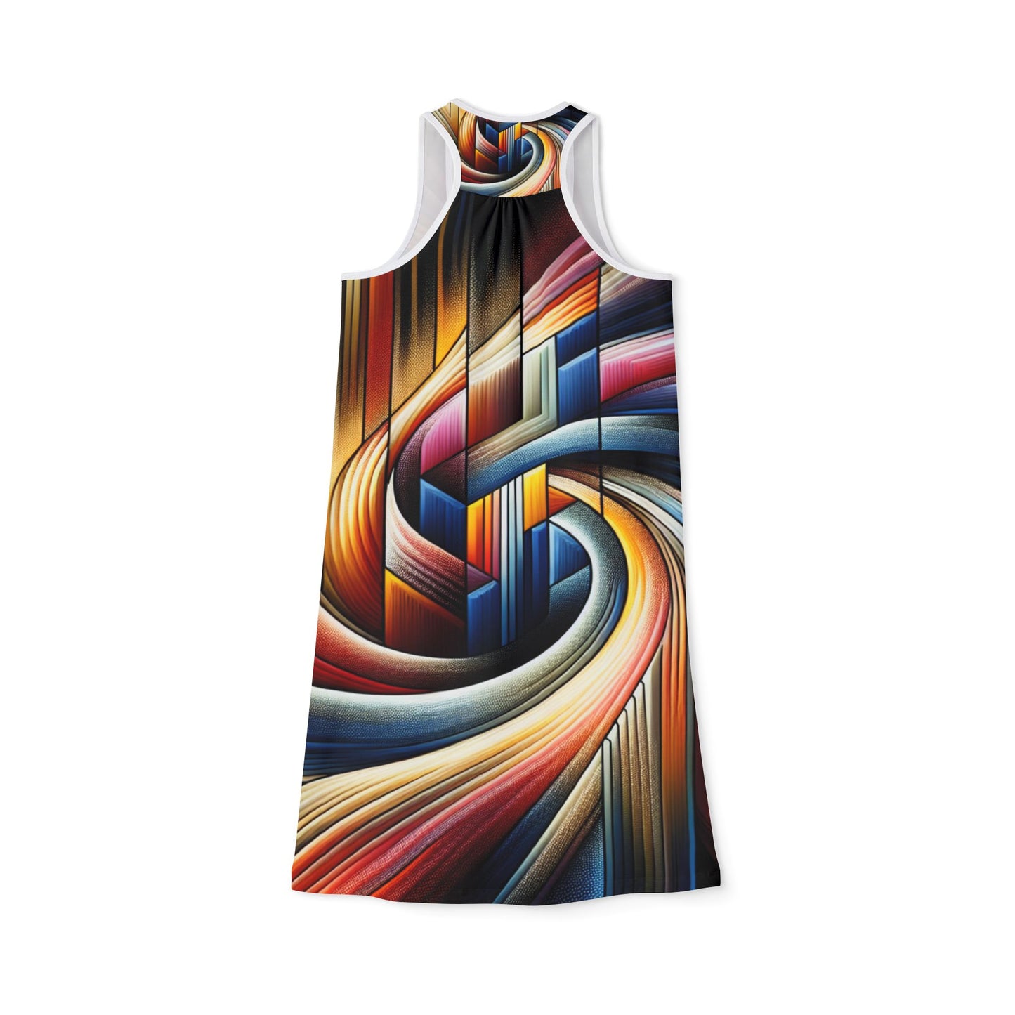 Multi Color, Women's Racerback Dress (AOP)