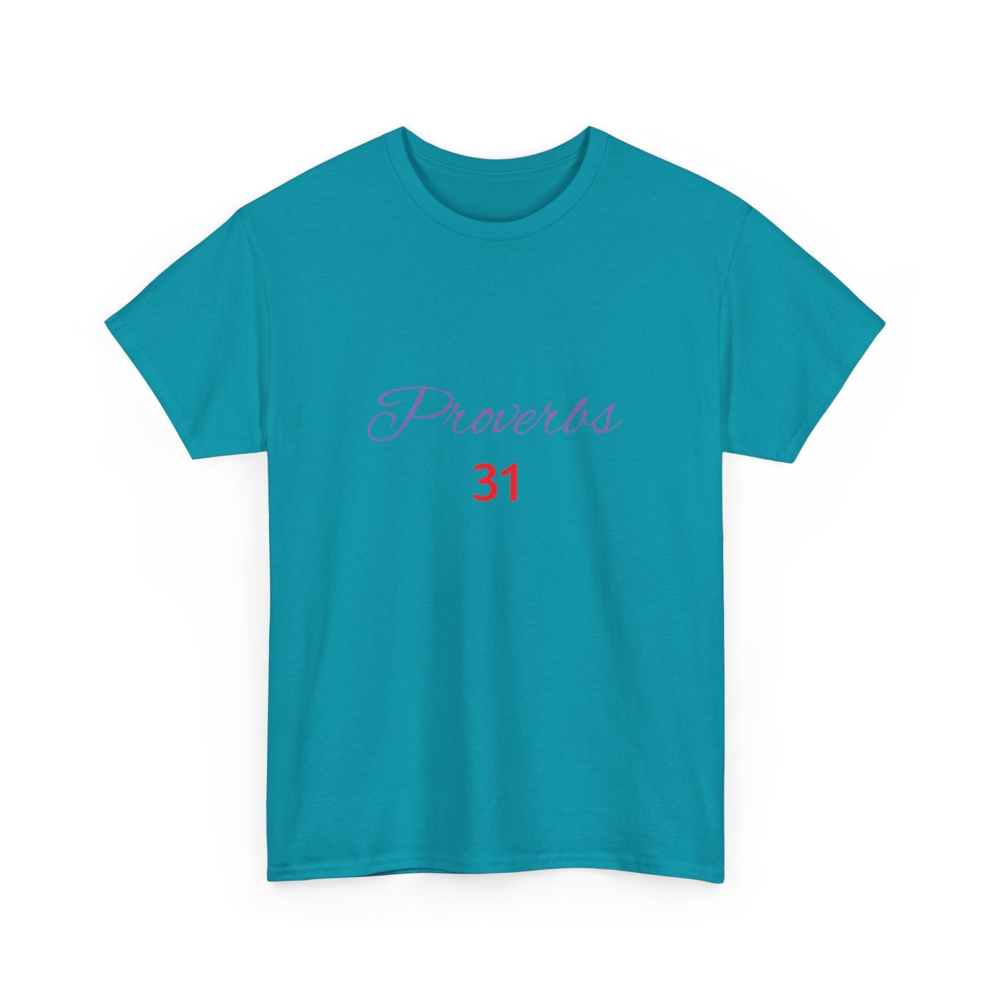 Proverbs 31, Unisex Heavy Cotton Tee