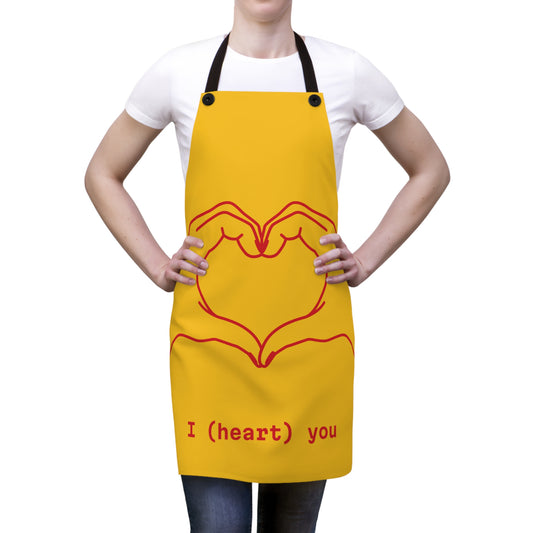 I Love You, Apron (AOP)