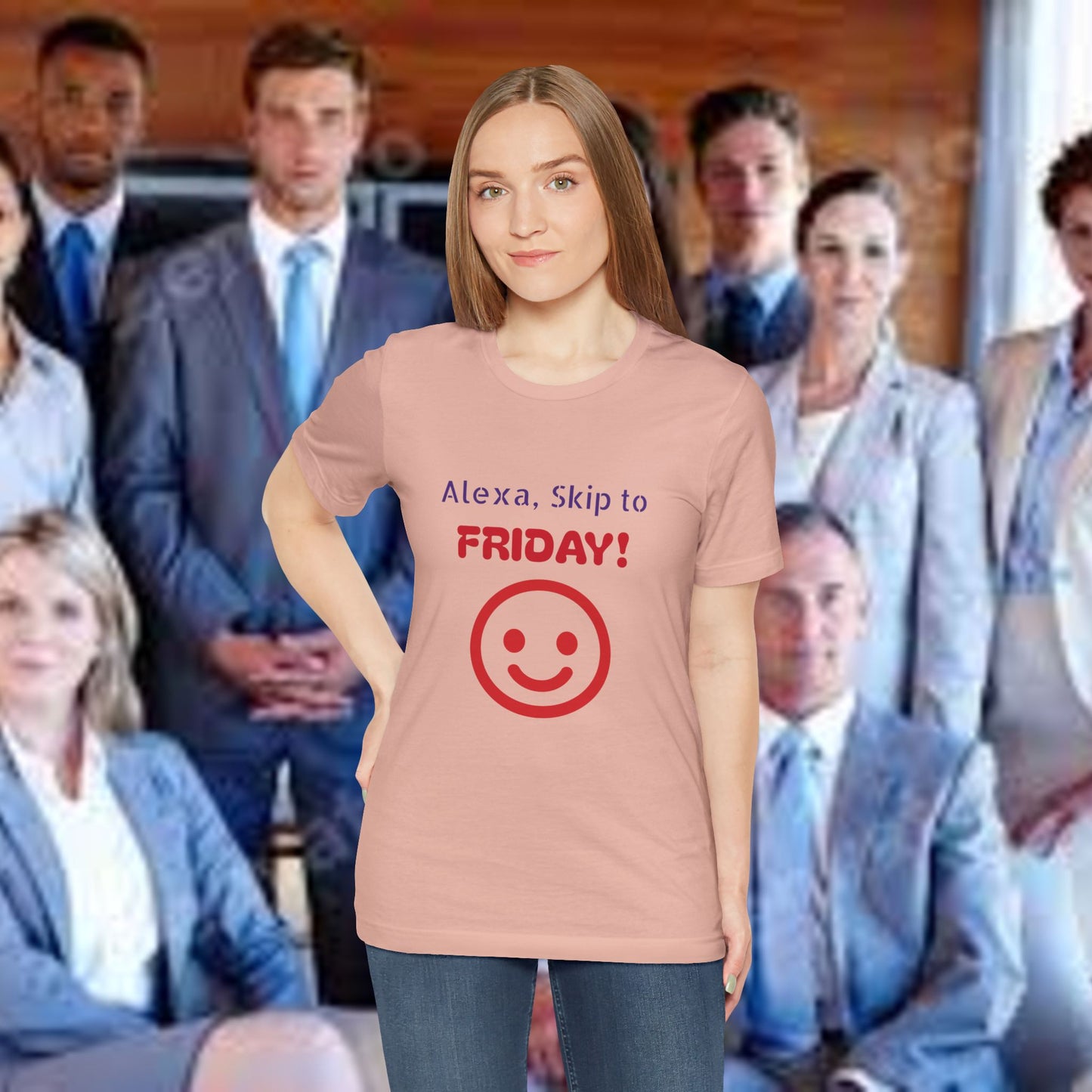 Alexa, Unisex Jersey Short Sleeve Tee