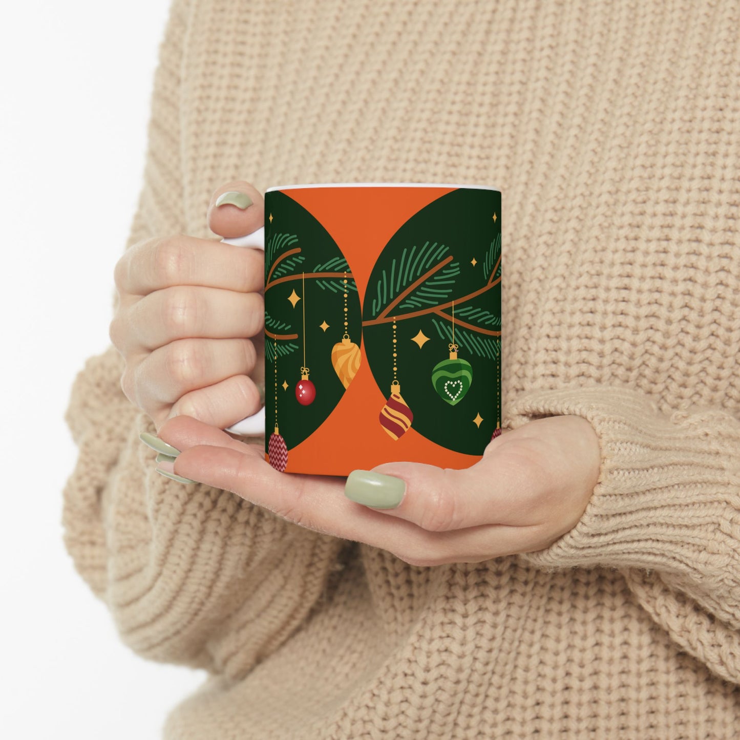 Xmas warmth, Ceramic Mug, (11oz, 15oz)