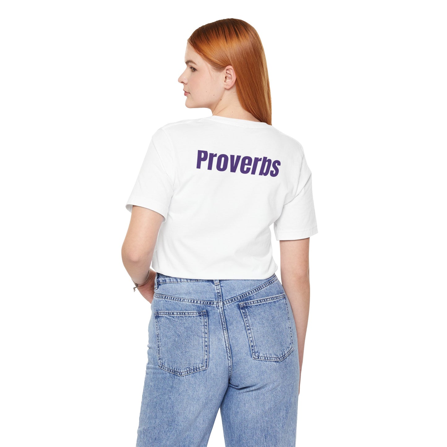 Proverbs 31, Unisex Jersey Short Sleeve Tee