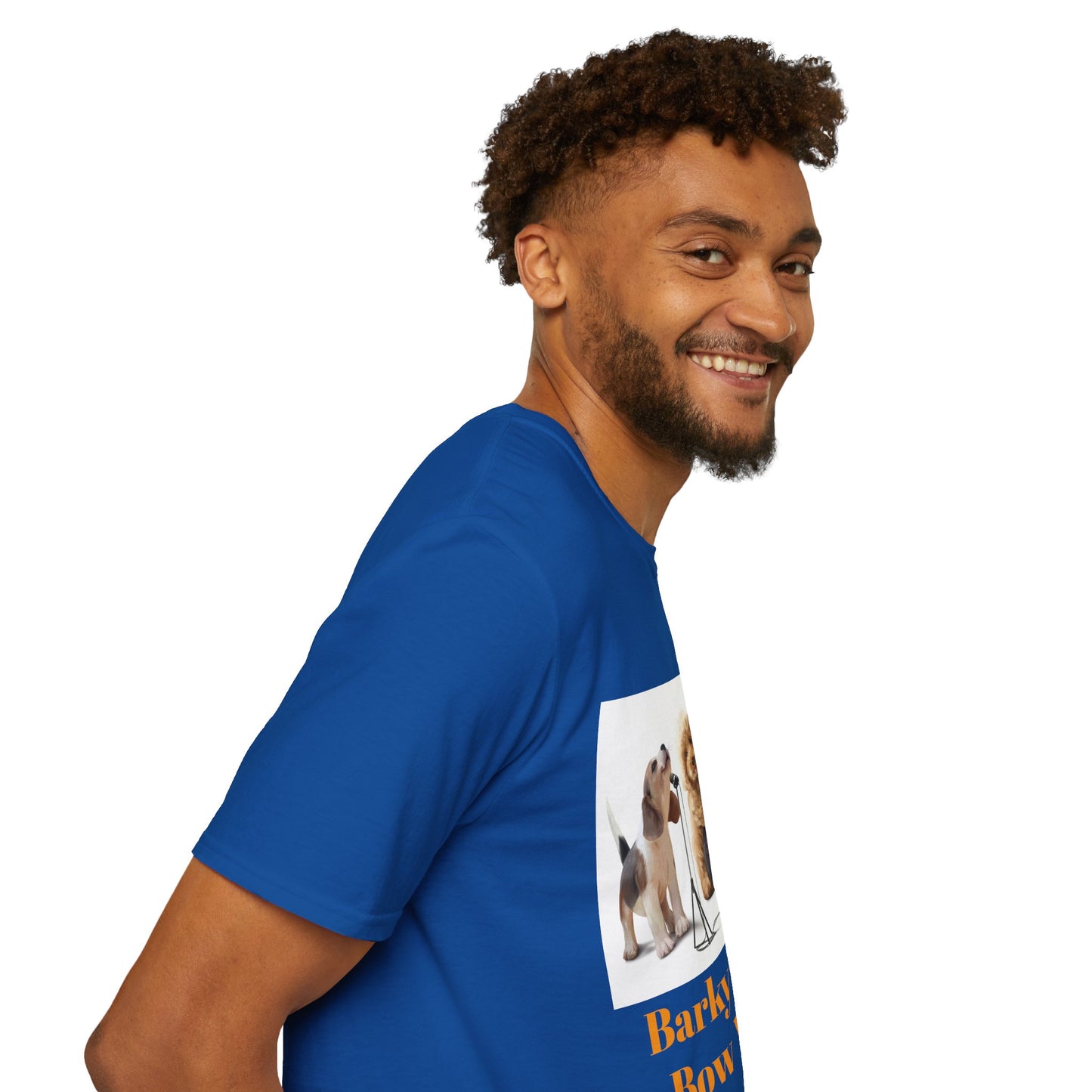 Dog Band T‑Shirt — "Barky & The Bow Wow's" Graphic Tee