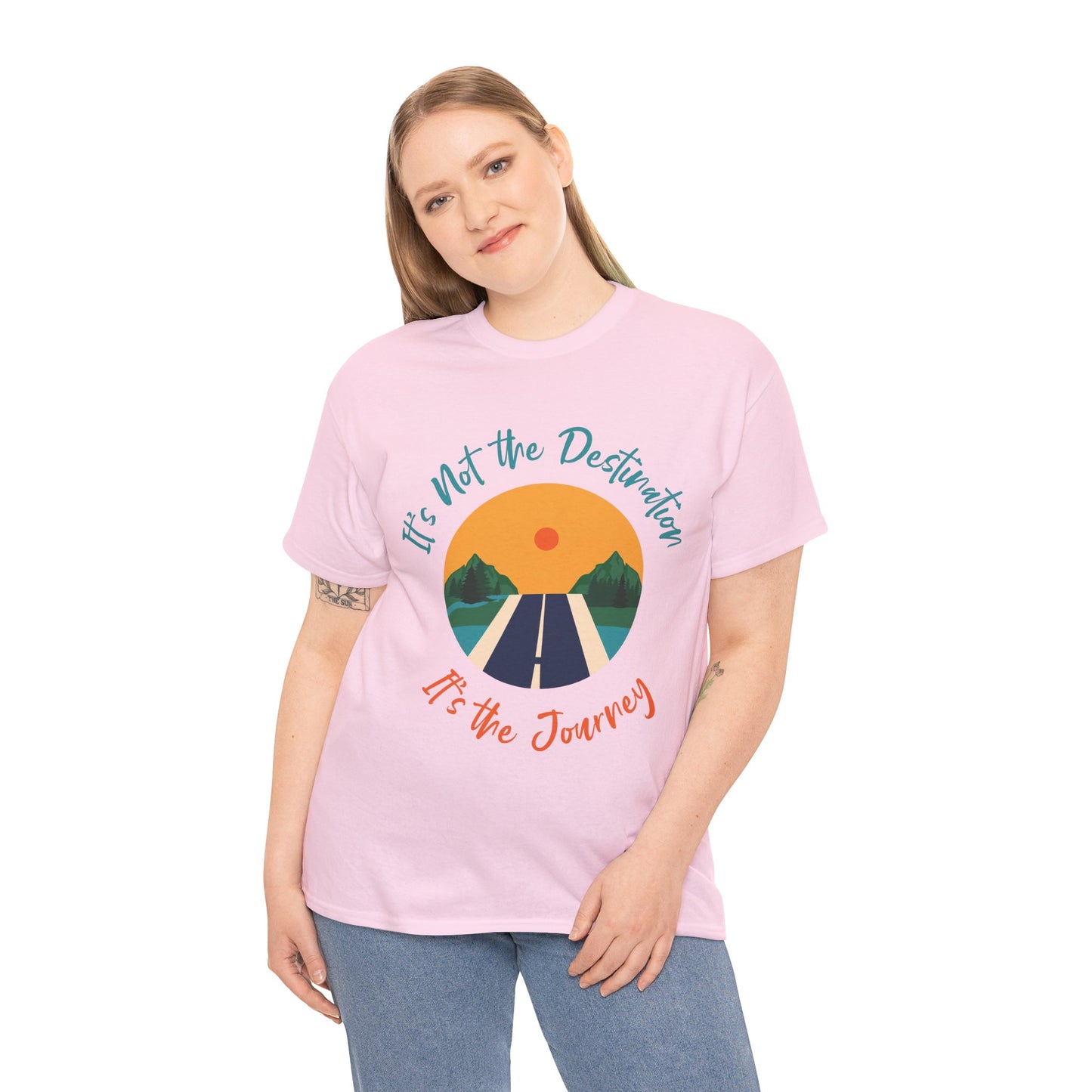 Life Journey, Unisex Heavy Cotton Tee