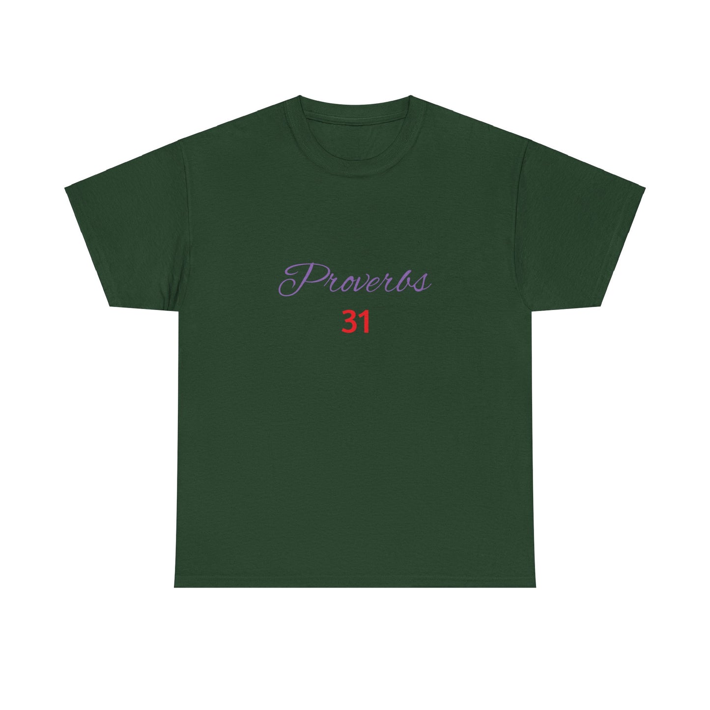 Proverbs 31, Unisex Heavy Cotton Tee