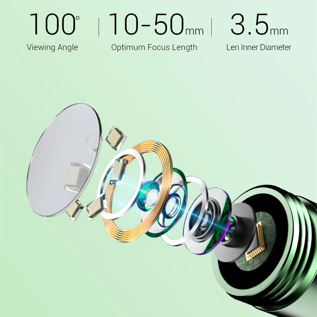 R3 X3 Ear Cleaner Minifit Health Care Wax Removal Tool Otoscope Digital 300W Camera IP67 Waterproof Visual Endoscope