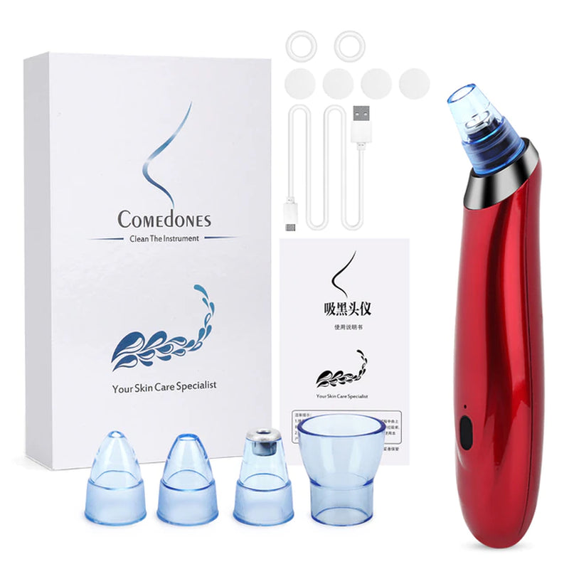 Face Nose Acne Black Dot Pimple Blackhead Remover Electric Blackhead Vacuum Cleaner Pore Blackhead Skin Care Tool Pimple Machine