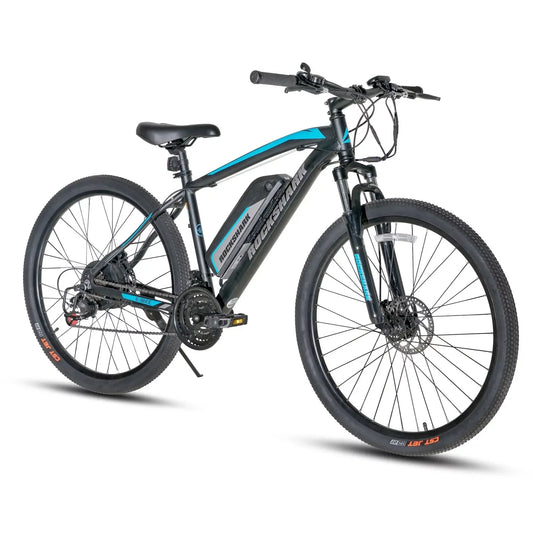 Rockshark Electric Bike Electric Mountain Bike Aluminum 26/27.5 Inch 350W 20MPH Adults E-Bike Shimano 21 Speed Disc Brake Suspension Fork with 36V 10.4Ah Removable Battery