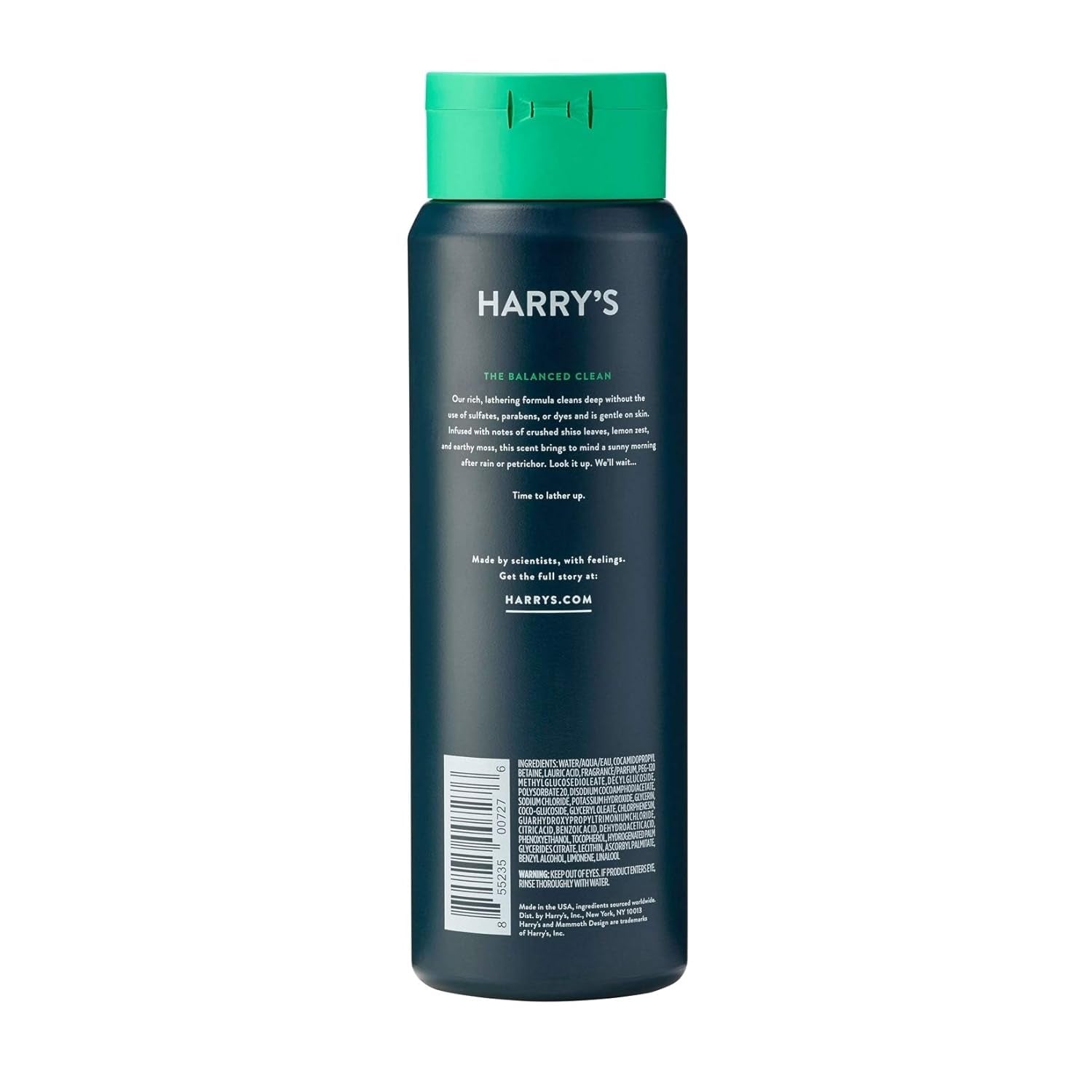 Harry'S Men'S Body Wash - Shiso - 16 Fluid Ounce, Pack of 4 (Packaging May Vary)